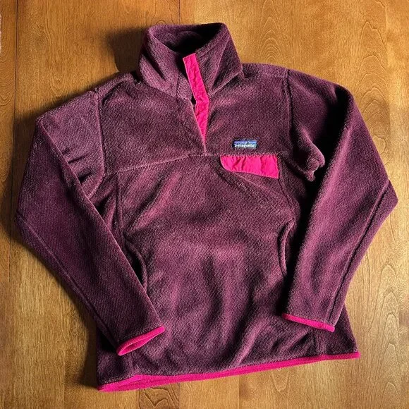 Patagonia plum Re-Tool fleece S - Picture 1 of 8